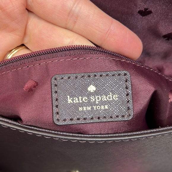 KATE SPADE New York Cove Street Dody Crossbody Dark Eggplant color bag - Picture 10 of 15